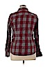 J. Crew Factory Store 100% Cotton Burgundy Long Sleeve Button-Down Shirt Size XL - photo 2