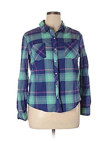 Arizona Jean Company Long Sleeve Button-Down Shirt (view 1)
