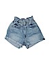 McGuire Denim 100% Cotton Blue Denim Shorts Size 24 waist - photo 1