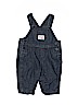 Carter's 100% Cotton Blue Overalls Size 0-3 mo - photo 1