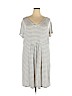 K. Jordan White Casual Dress Size 3X - photo 1