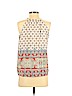 Collective Concepts 100% Polyester Ivory Sleeveless Blouse Size S - photo 2