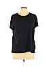 14th & Union Black Short Sleeve T-Shirt Size L (petite) - photo 1