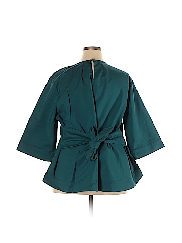 Melissa McCarthy Seven7 3/4 Sleeve Blouse (view 2)