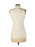 White House Black Market White Sleeveless Top Size M - photo 2