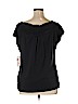 ECI Black Short Sleeve Top Size 1X - photo 2