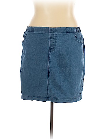 JMS Collection Denim Skirt (view 1)