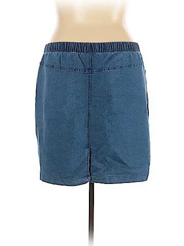 JMS Collection Denim Skirt (view 2)