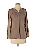 Daytrip Brown Long Sleeve Top Size S - photo 1