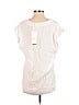 Suzy D 100% Viscose White Short Sleeve Blouse Size S - photo 2