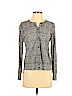 Ann Taylor LOFT 100% Cotton Gray Cardigan Size S - photo 1