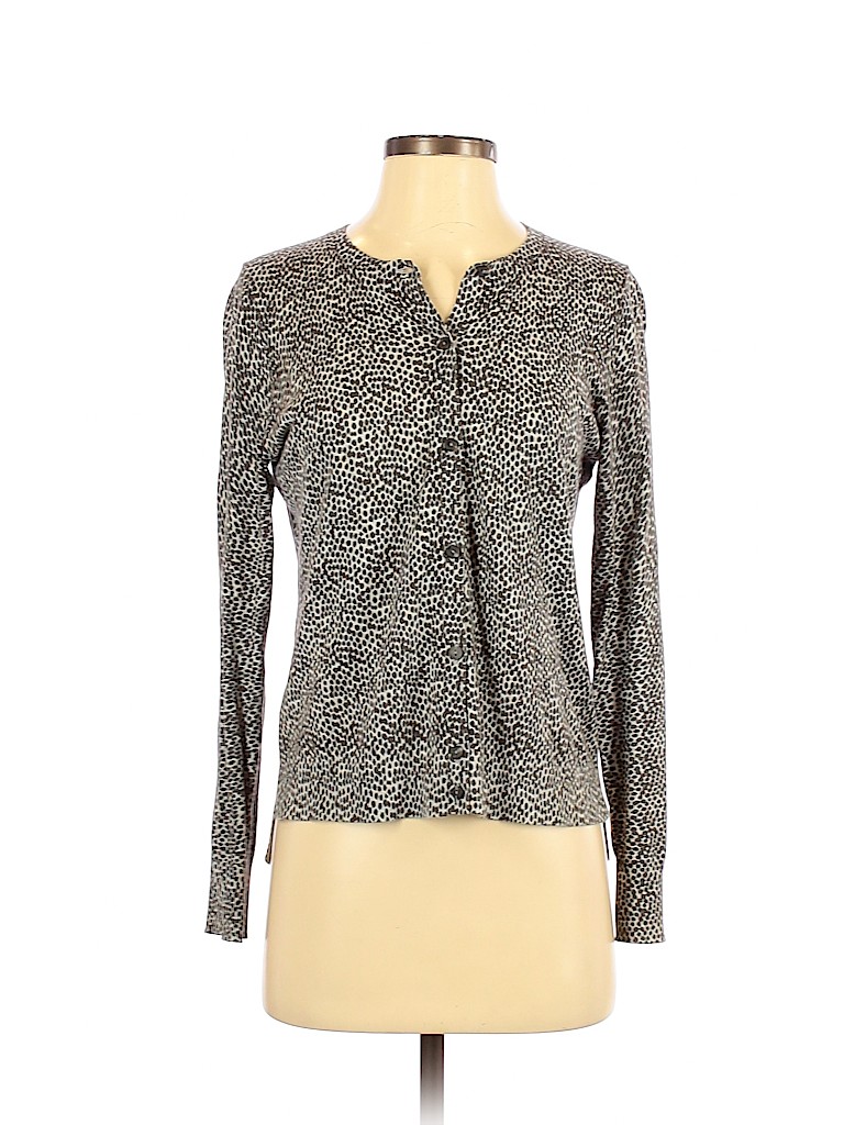 Ann Taylor LOFT 100% Cotton Gray Cardigan Size S - photo 1