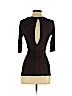 BCBGMAXAZRIA Brown Short Sleeve Top Size S - photo 2