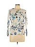 Ann Taylor LOFT White Long Sleeve Blouse Size L (petite) - photo 1