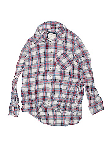 Girl Krazy Long Sleeve Button-Down Shirt (view 1)