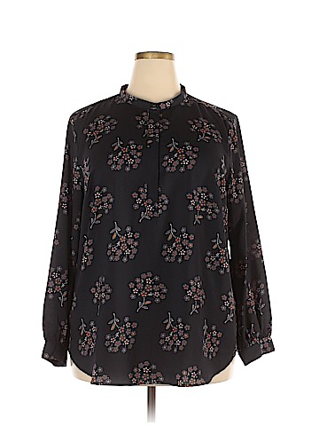 Ann Taylor LOFT Long Sleeve Blouse (view 1)