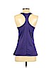 Nike 100% Polyester Purple Active Tank Size S - photo 2