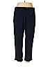 Onque Casuals Blue Casual Pants Size 1X - photo 1