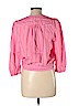 Madewell 100% Cotton Pink 3/4 Sleeve Blouse Size L - photo 2