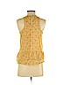 Hollister 100% Cotton Yellow Sleeveless Blouse Size S - photo 2