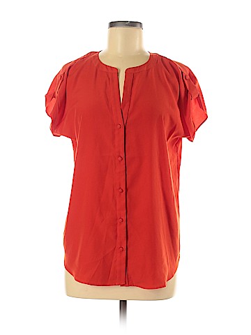 Ann Taylor Short Sleeve Blouse (view 1)