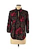 Ann Taylor LOFT 100% Polyester Brown 3/4 Sleeve Blouse Size M (petite) - photo 1