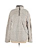 Thread & Supply 100% Polyester Ivory Fleece Size M - photo 1