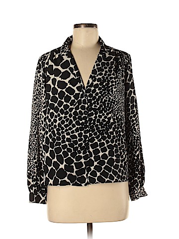 Topshop Long Sleeve Blouse (view 1)