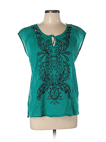 Lucky Brand Short Sleeve Blouse (view 1)