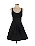 BCBGMAXAZRIA 100% Polyester Black Casual Dress Size 2 - photo 1