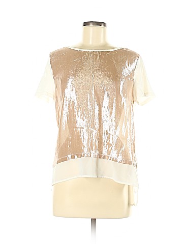 H&M Short Sleeve Silk Top (view 1)