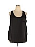 Old Navy 100% Polyester Black Sleeveless Blouse Size XXL - photo 1