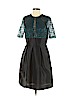 ML Monique Lhuillier 100% Polyester Black Cocktail Dress Size 8 - photo 1