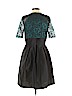 ML Monique Lhuillier 100% Polyester Black Cocktail Dress Size 8 - photo 2