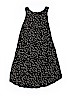Old Navy 100% Rayon Floral Black Dress Size 6 - 7 - photo 2