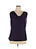 Talbots 100% Tencel Purple Sleeveless Top Size 1X - photo 1