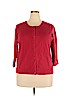 Talbots 100% Cotton Red Cardigan Size 2X - photo 1
