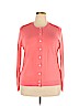 Croft & Barrow 100% Acrylic Pink Cardigan Size XXL - photo 1