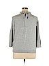 rsvp by TALBOTS Gray Pullover Sweater Size XL - photo 2