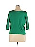Talbots Green 3/4 Sleeve Top Size 1X - photo 2
