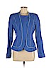 Elie Tahari Blue Jacket Size M - photo 1