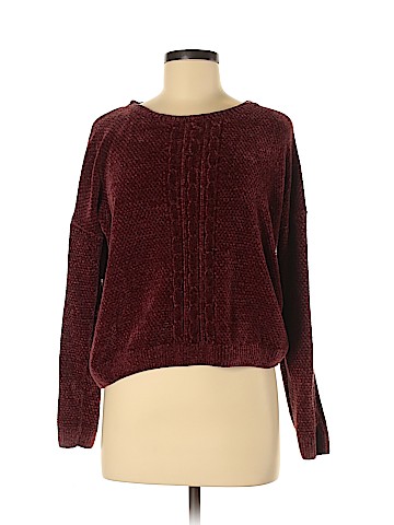 Pink Rose Pullover Sweater (view 1)