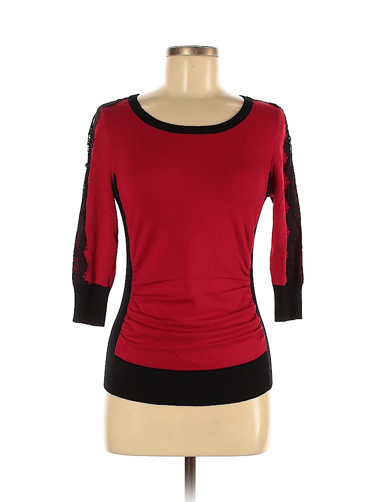 Iz Byer Red Pullover Sweater Size M - photo 1