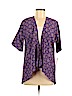 Lularoe 100% Polyester Purple Cardigan Size 3 - photo 1