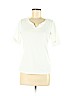 Ellen Tracy White Short Sleeve Top Size S - photo 1
