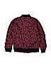 Art Class 100% Polyester Animal Print Purple Jacket Size 10 - 12 - photo 2