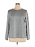 Talbots Gray Long Sleeve T-Shirt Size XL - photo 2