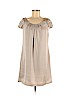 H&M 100% Polyester Tan Casual Dress Size 8 - photo 1