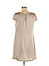 H&M 100% Polyester Tan Casual Dress Size 8 - photo 2