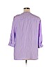 Notations Purple 3/4 Sleeve Blouse Size XL - photo 2